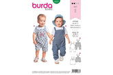 Schnittmuster burda kids - Latzhose 9337